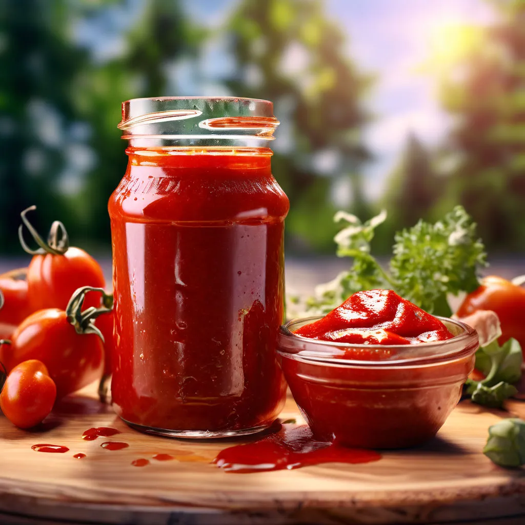 Salsa ketchup casera